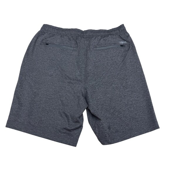Vuori Sunday Performance Shorts Mens Drawstring Charcoal Heather, Size S NWT - Picture 2 of 8